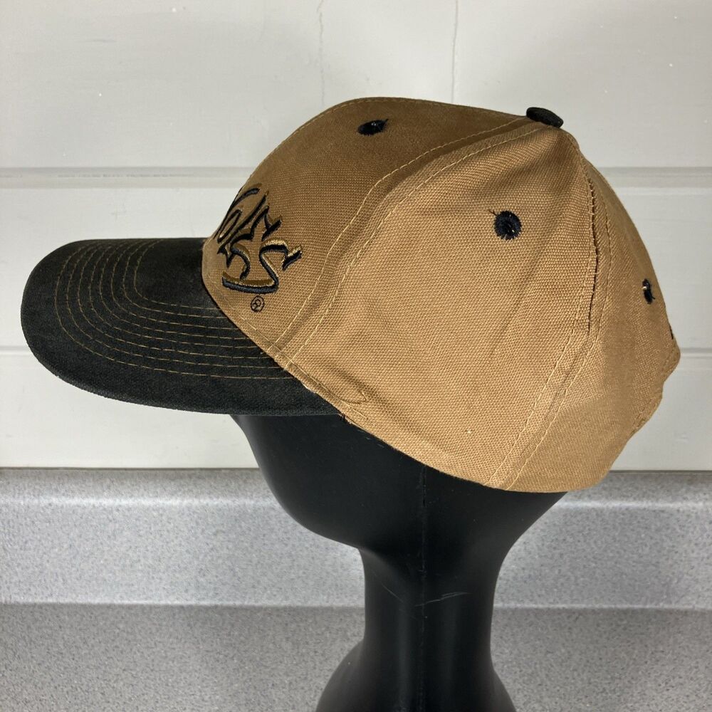 Vtg FSU Hat Cap Spellout Florida State Seminoles Brown Noles Snapback 80s 90s - Picture 2 of 9